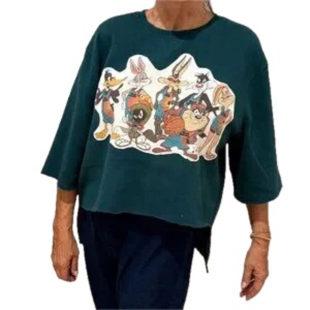 LOONEY TUNES - UPCYCLED SWEATSHIRT